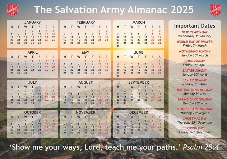 The Salvation Army Almanac 2025